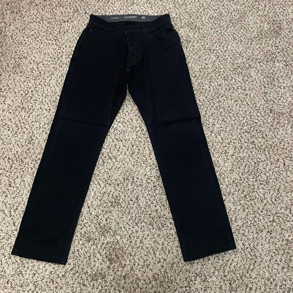 Van Heusen Never Tuck Slim 30x30 Black - Picture 1 of 4